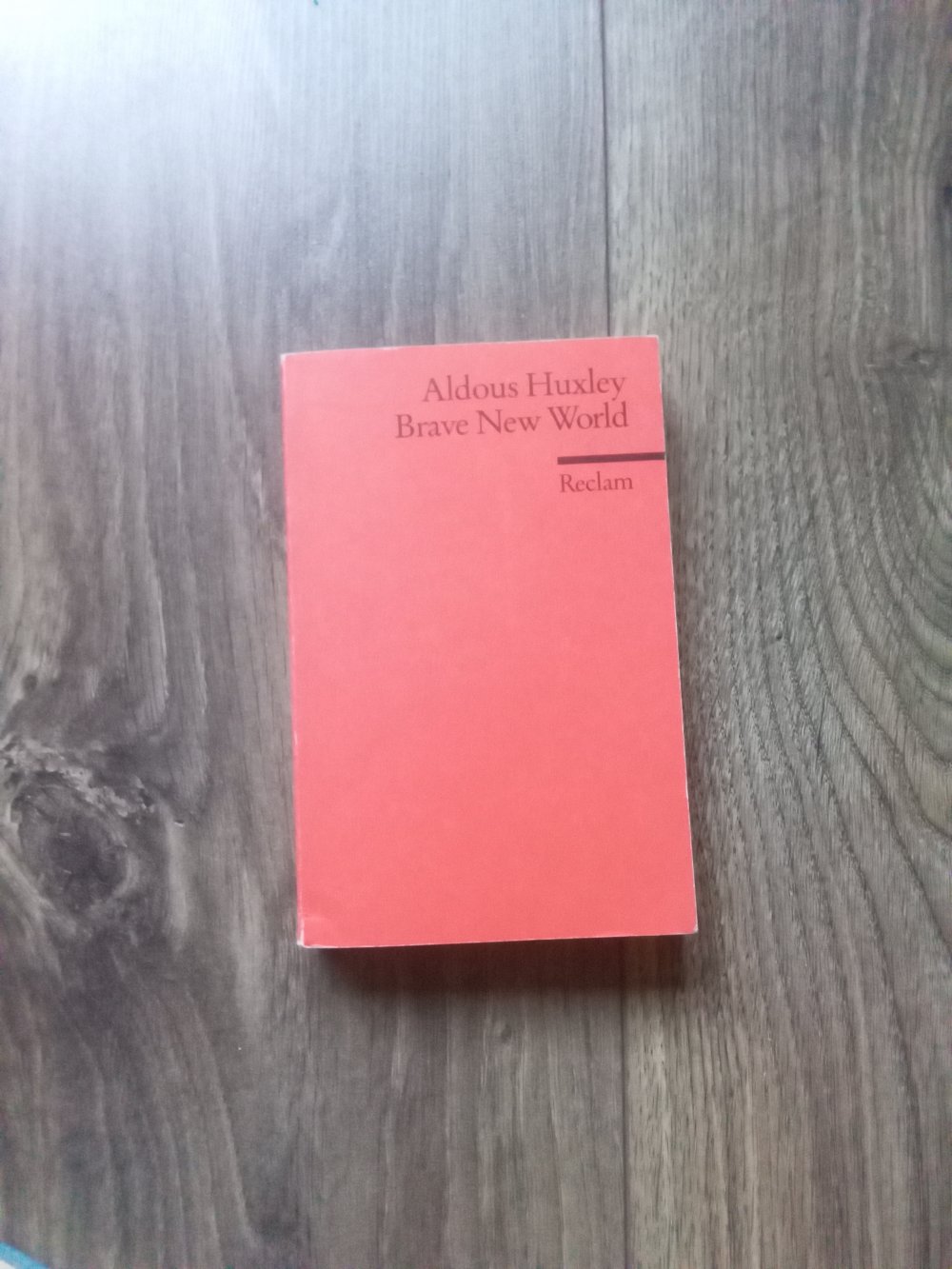 Reclam brave new World Aldous Huxley Fremdsprachentexte Lektüre