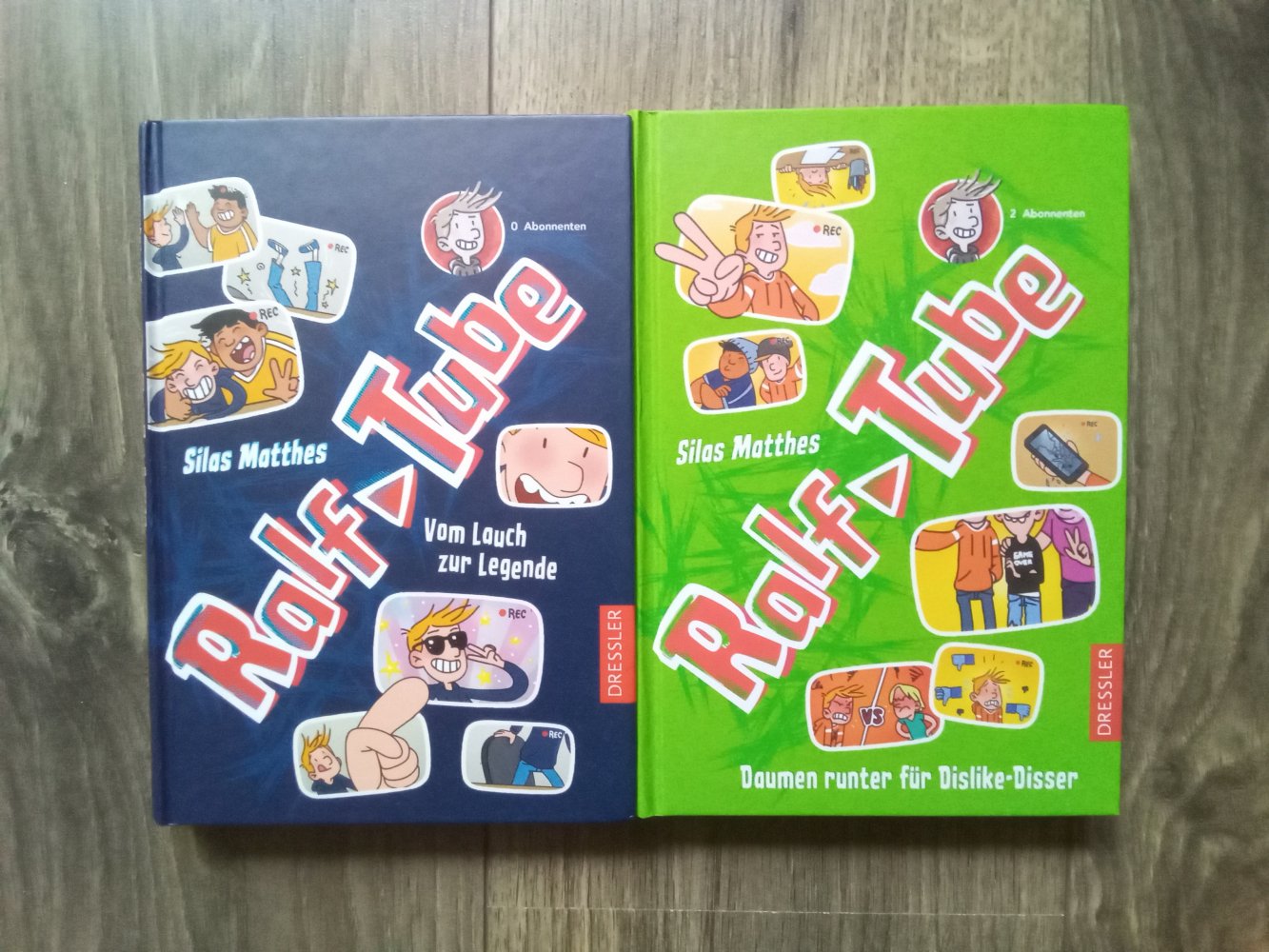 Ralf-Tube Band 1+2 Vom Lauch zur Legende Daumen runter für Dislike-Disser Silas Matthes Dressler