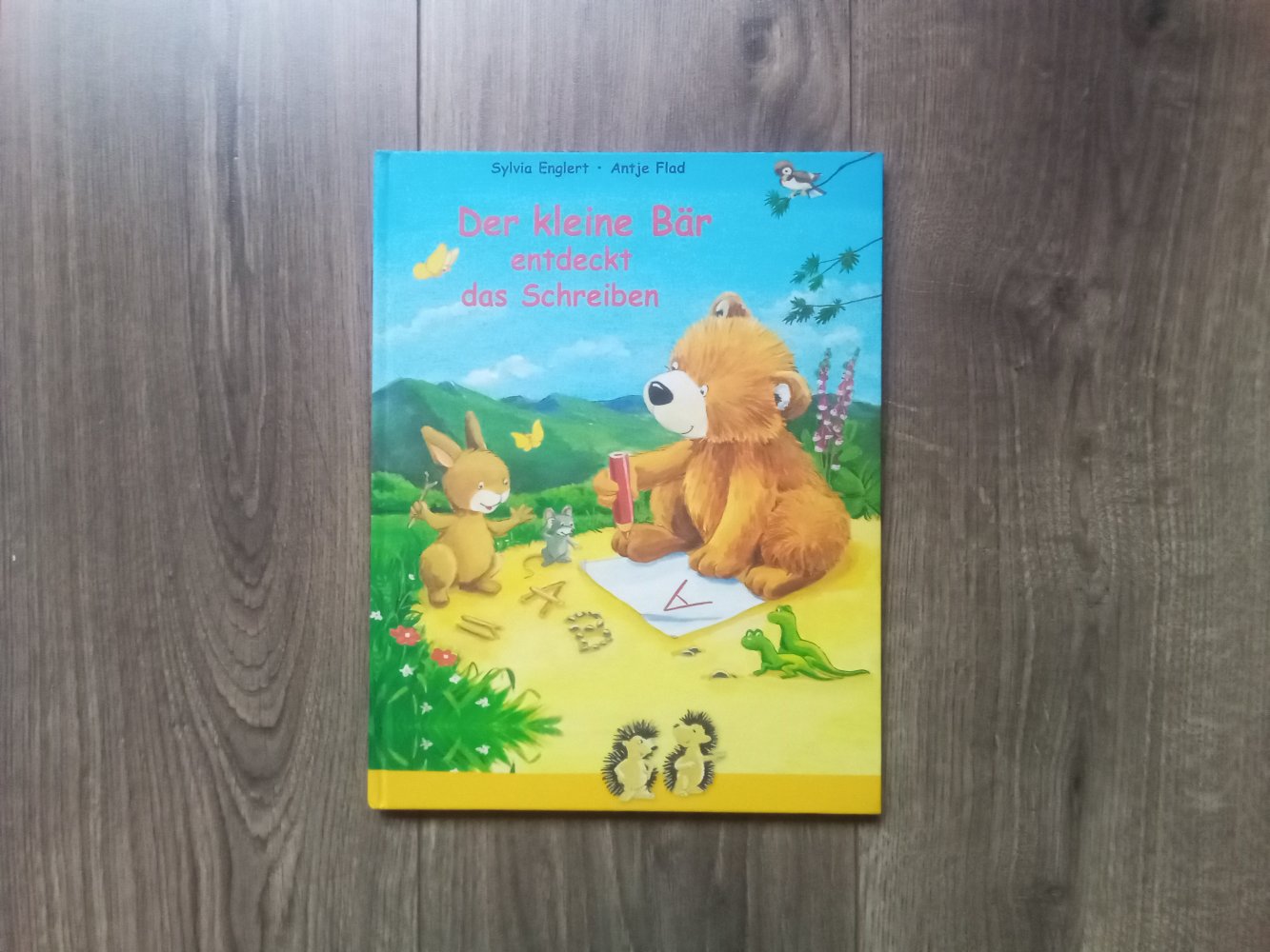 der kleine Bär entdeckt das Schreiben Bilderbuch Vorschule