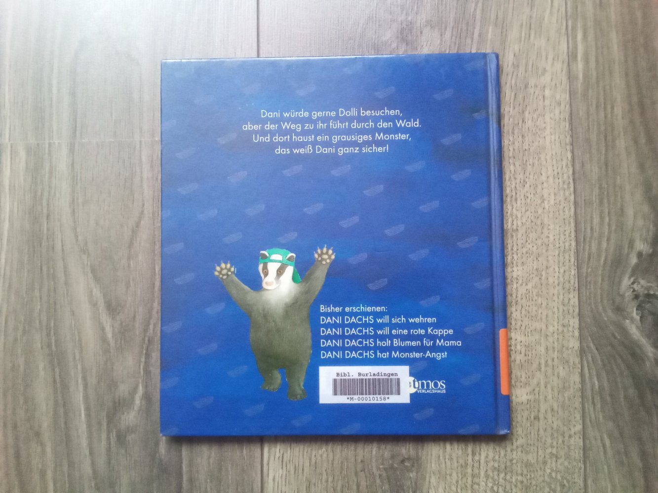 Dani Dachs hat Monster-Angst Christine Nöstlinger Bilderbuch