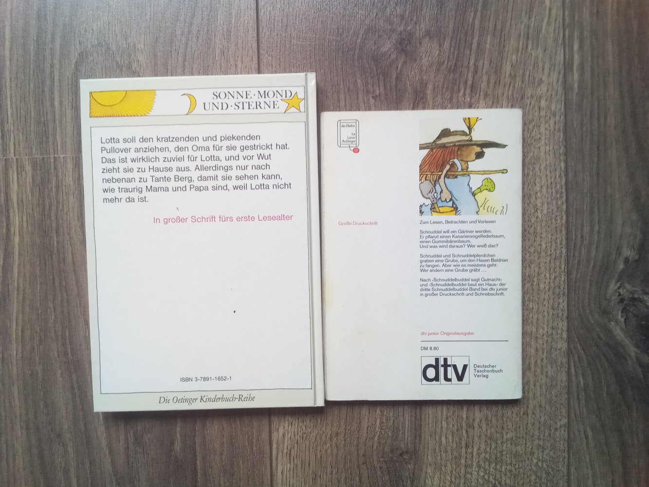 Lotta zieht um Astrid Lindgren Schnuddelbuddel fängt einen Hasen Janosch