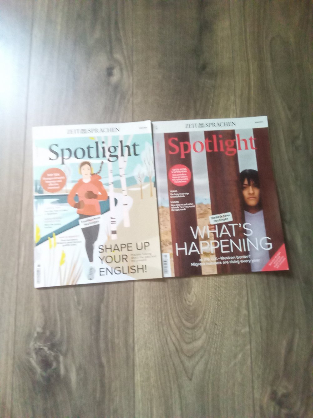 2x Spotlight Zeitschrift Englisch Zeit Sprachen 1+2/22