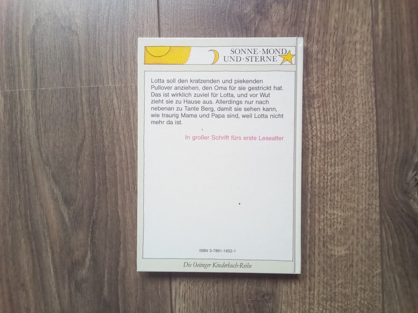 Lotta zieht um Astrid Lindgren Schnuddelbuddel fängt einen Hasen Janosch