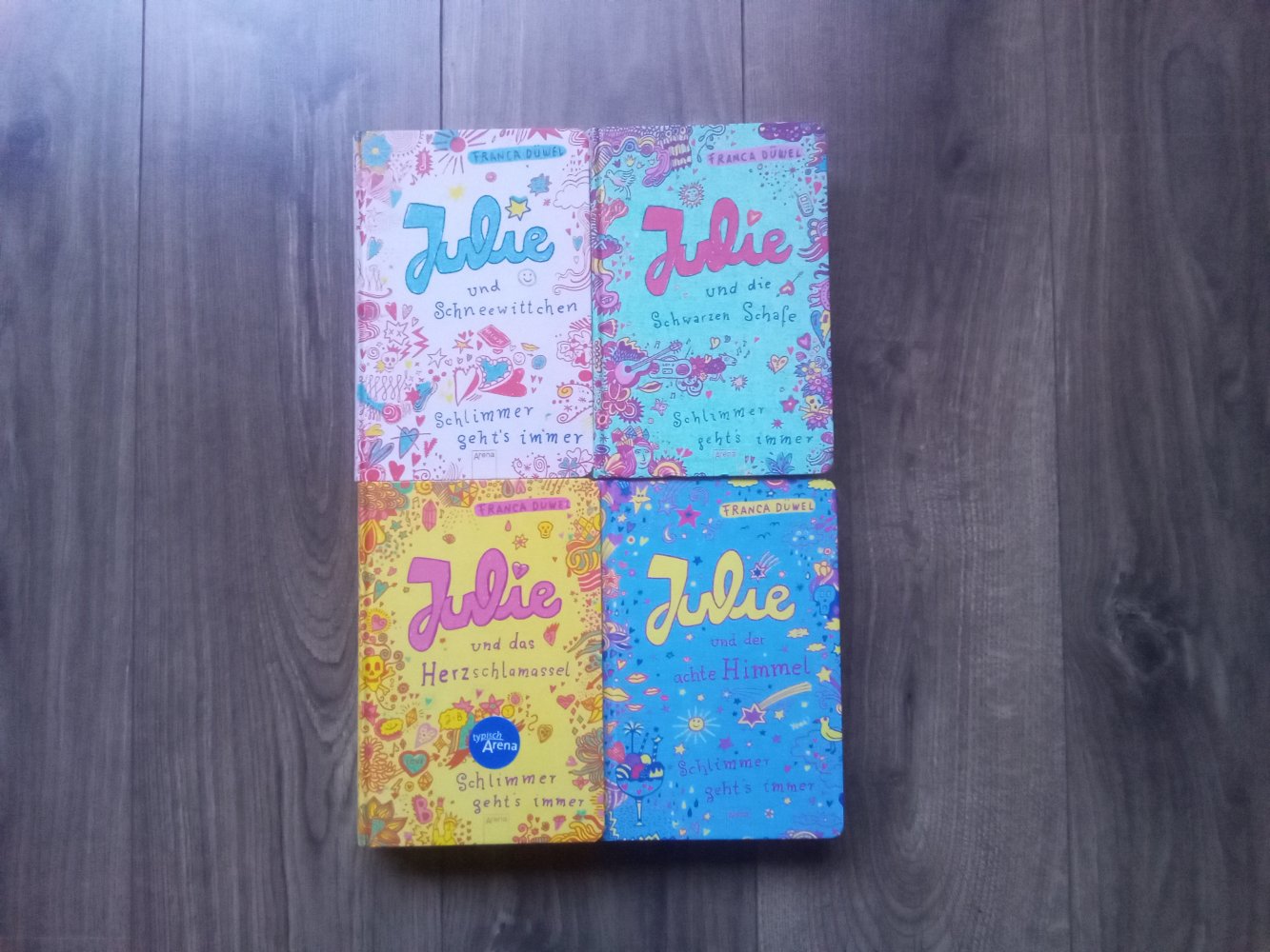 4x Julie schlimmer geht's immer Franca düwel 