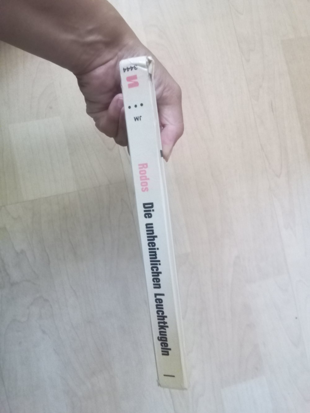die unheimlichen Leuchtkugeln Hans Rodos Schneider Buch 1964