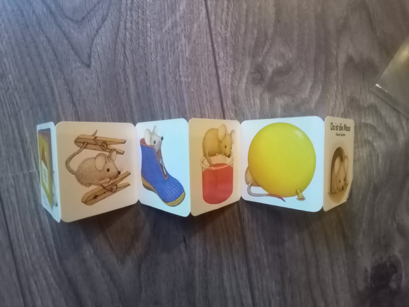 Leporello Bilderbuch Da ist die Maus Helmut Spanner Ravenburger