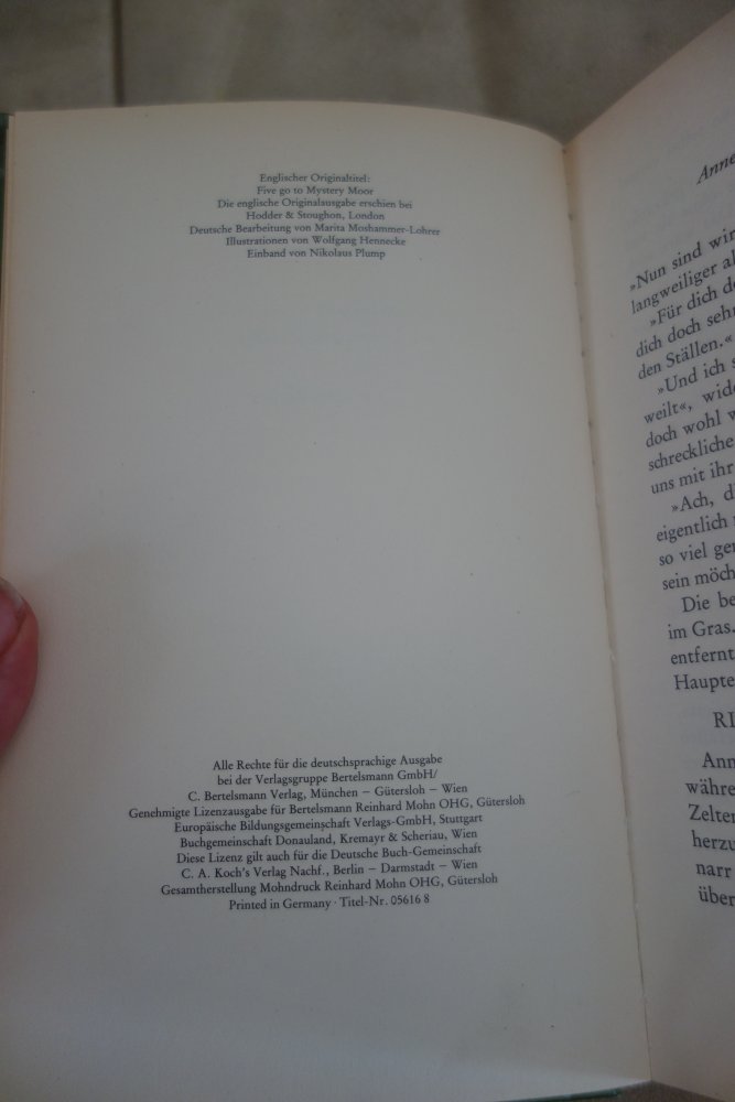 3x Fünf Freunde 50er 60er Jahre Enid Blyton Blüchert Verlag