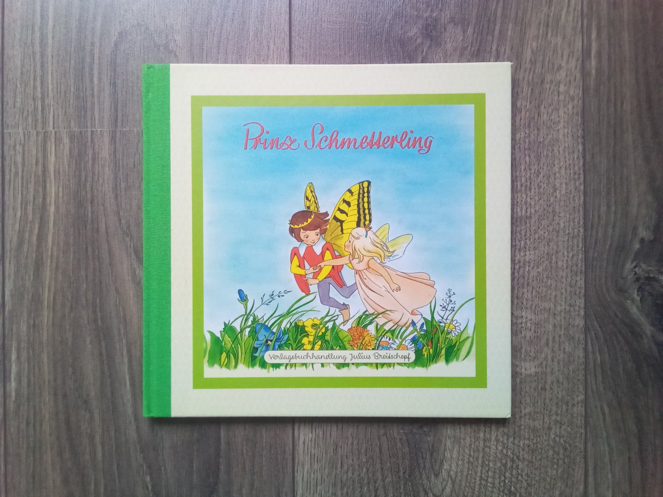 Prinz Schmetterling Buch gebunden Anny Hoffmann Julius Breitschopf