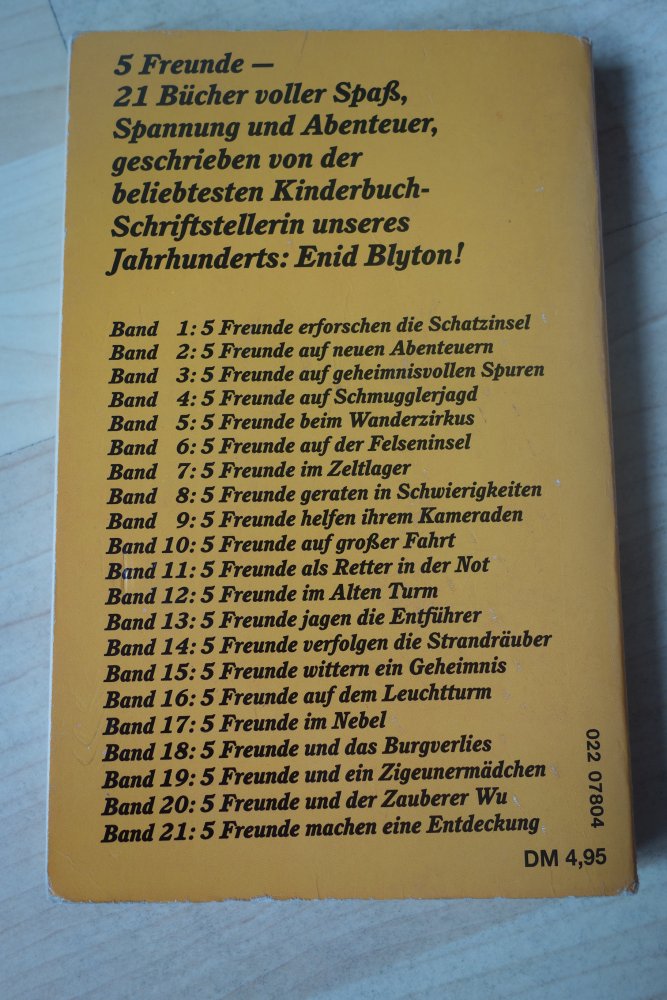5 Freunde erforschen die Schatzinsel Enid Blyton Taschenbuch C. B