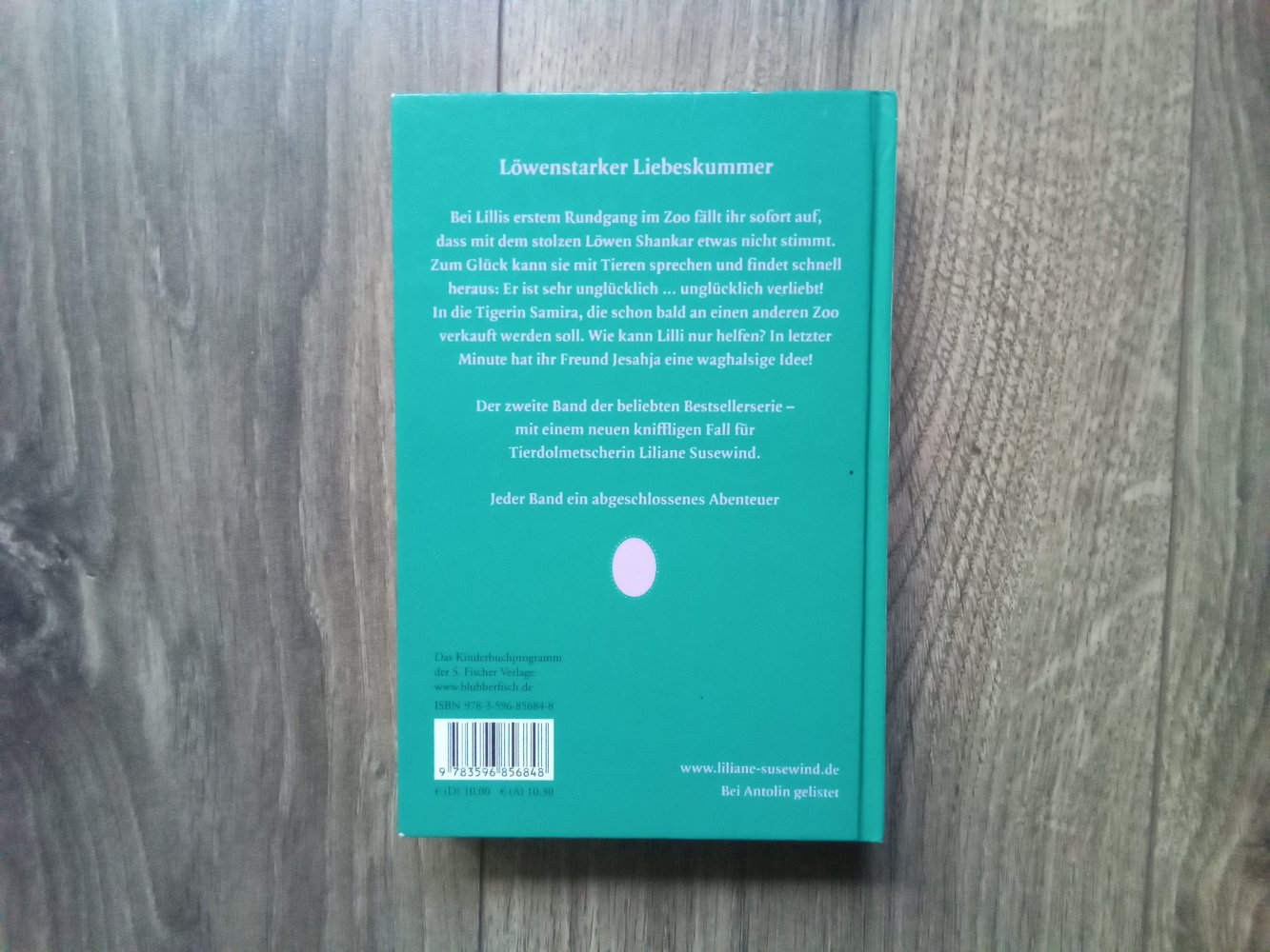 Liliane Susewind Tiger küssen keine Löwen Tanya Stewner Band 2 gebunden Sonderausgabe Kjb