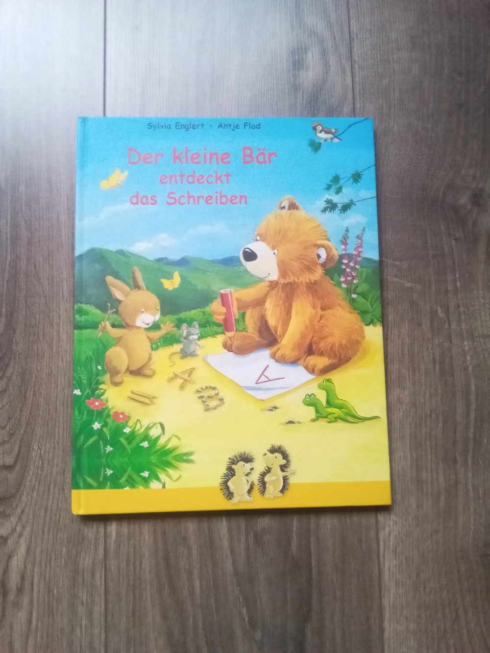 der kleine Bär entdeckt das Schreiben Bilderbuch Vorschule