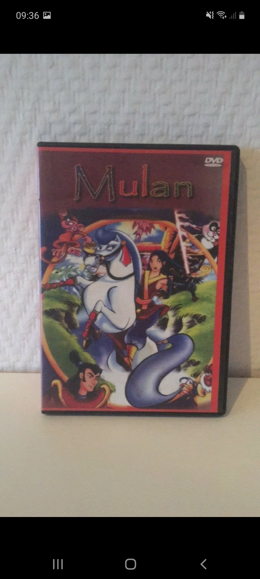 Eine DVD,  Film Mulan 