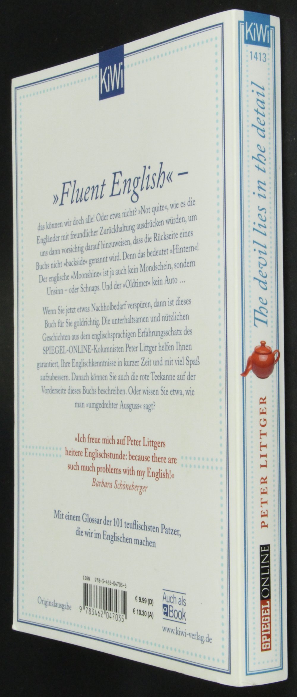 The devil lies in the detail Sachbuch Buch Peter Littger Englisch Sprache
