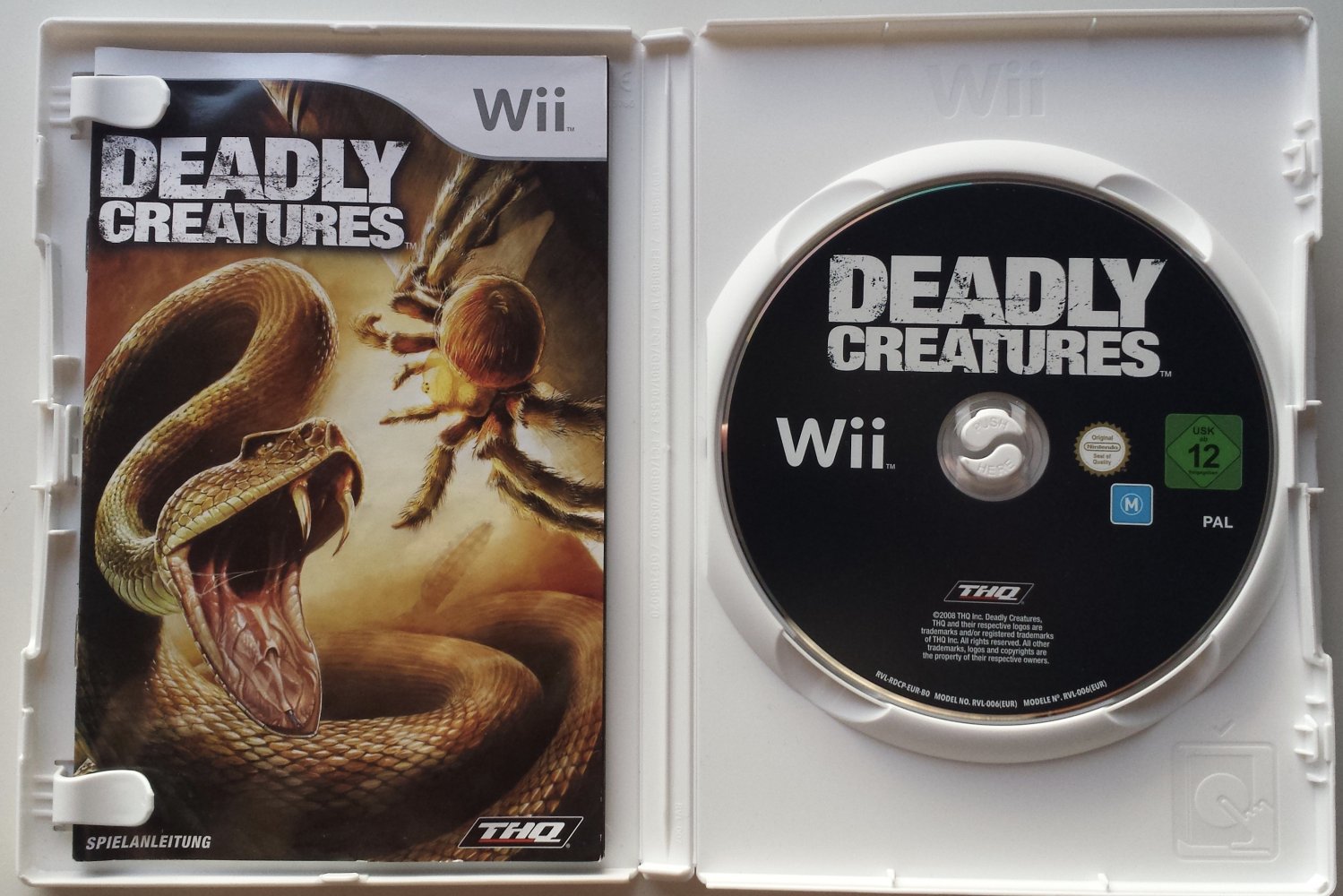 Wii-Spiel Deadly Creatures Konsolen-Spiel Wii spiel ab 12 Jahre 