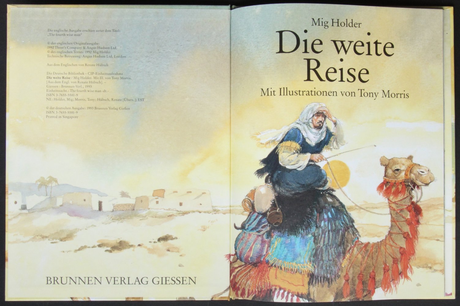 Kinderbuch Die weite Reise Religion Kirche Christentum religös Roman Kind Kinder Buch