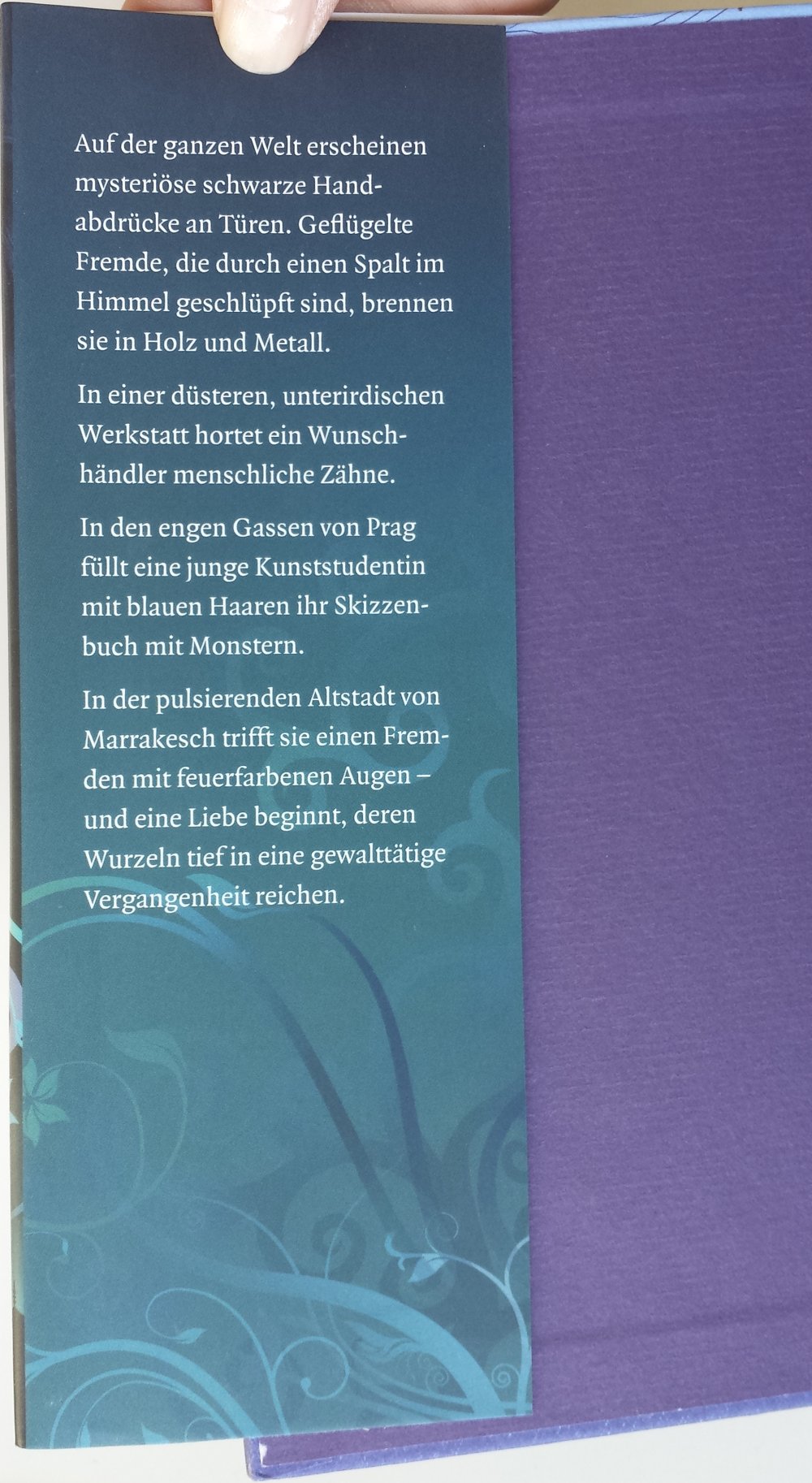 Daughter of smoke and bone deutsch Fantasy-Roman Laini Taylor Buch gebunden Fantasy Roman Liebe Jungendliche 