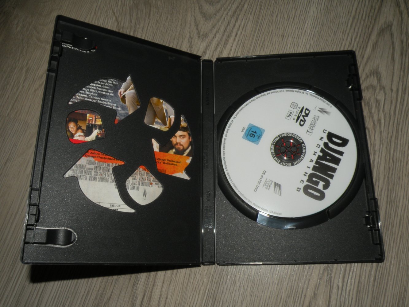 DVD Sammlung Sammlungsauflösung Django Unchained Leonardo di Caprio top