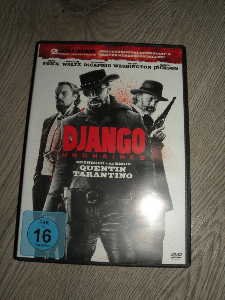 DVD Sammlung Sammlungsauflösung Django Unchained Leonardo di Caprio top