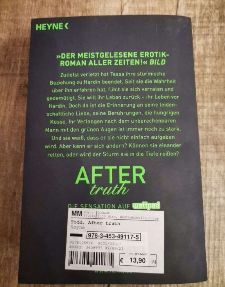 After truth Buch