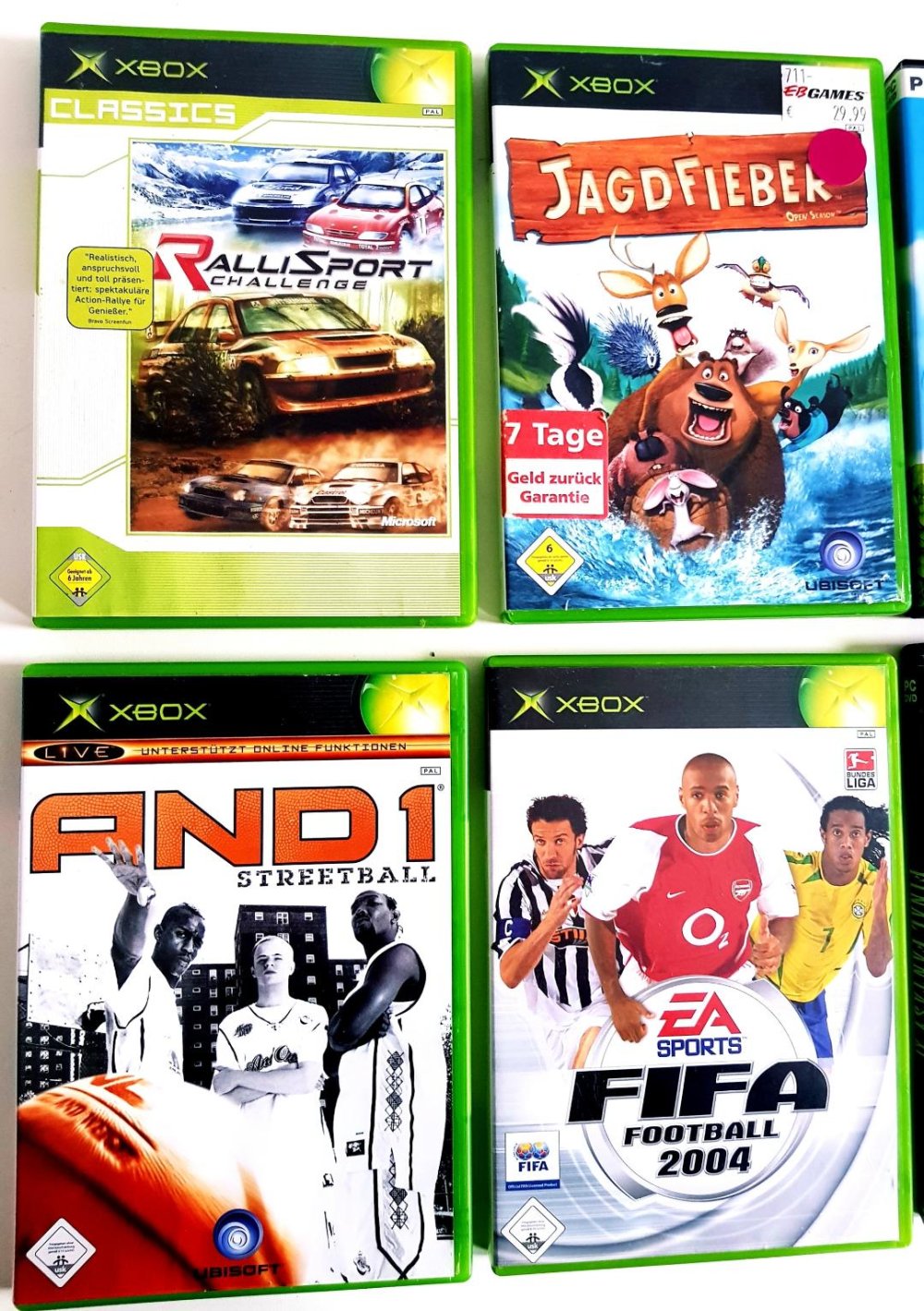 Kinder DVDs 4Stück & 4 X Box gemischt usw. TOP