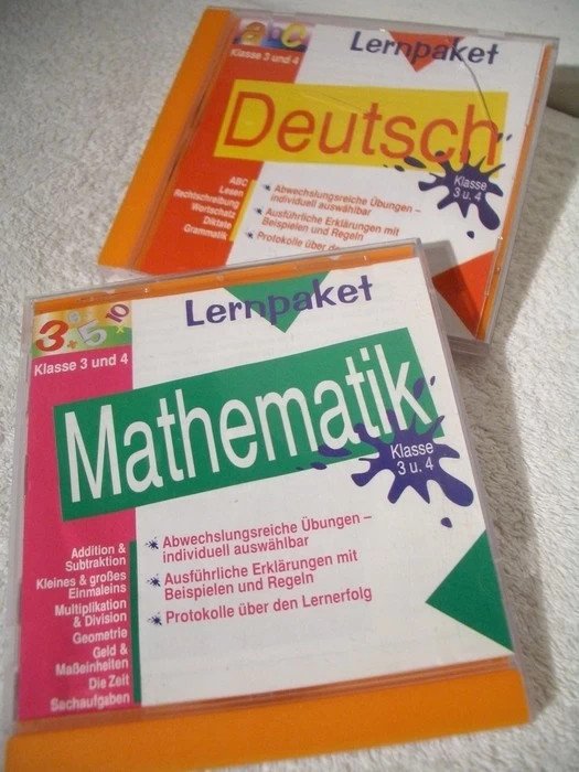 Lernpaket --Mathematik u. Deutsch 3-4 Klasse