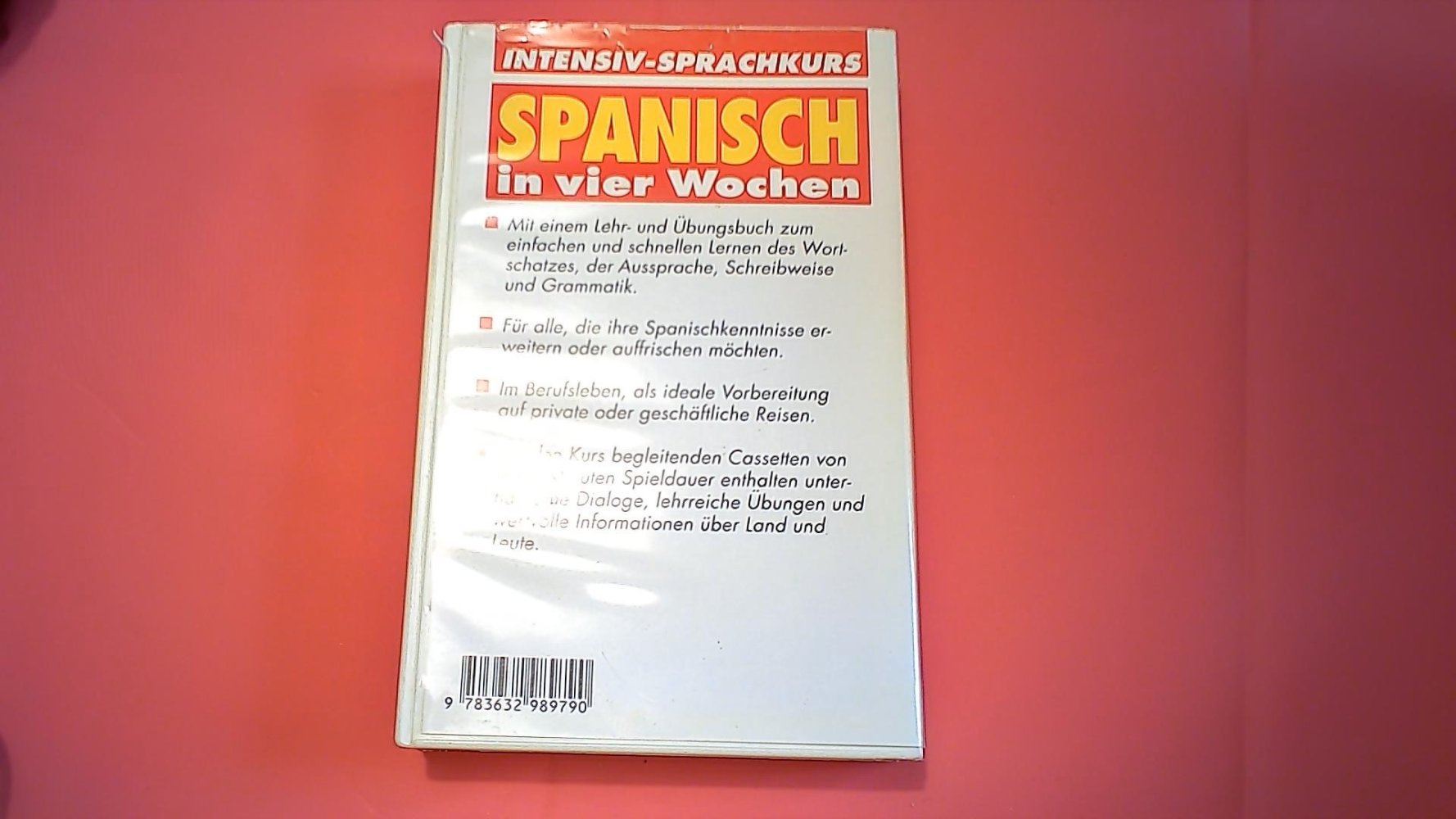 Spanisch in vier Wochen