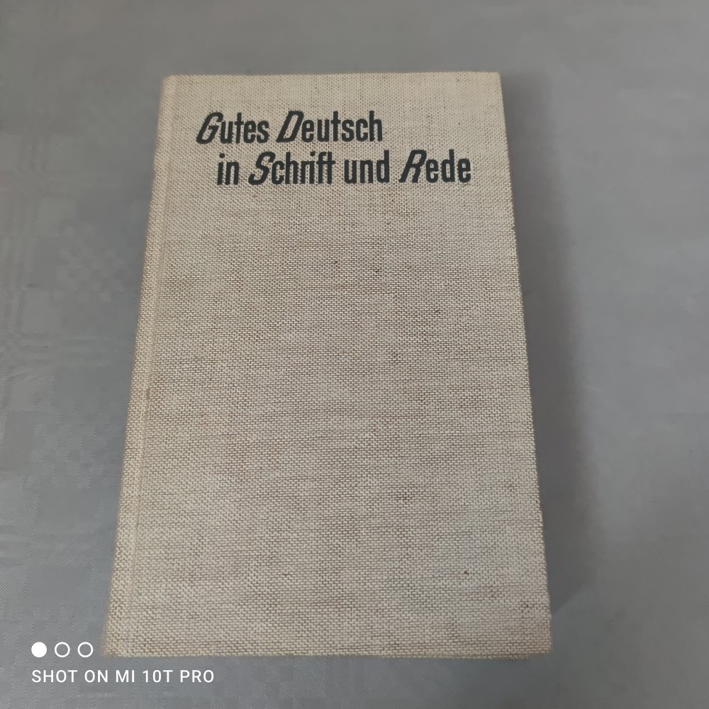 Gutes Deutsch in Schrift und Rede