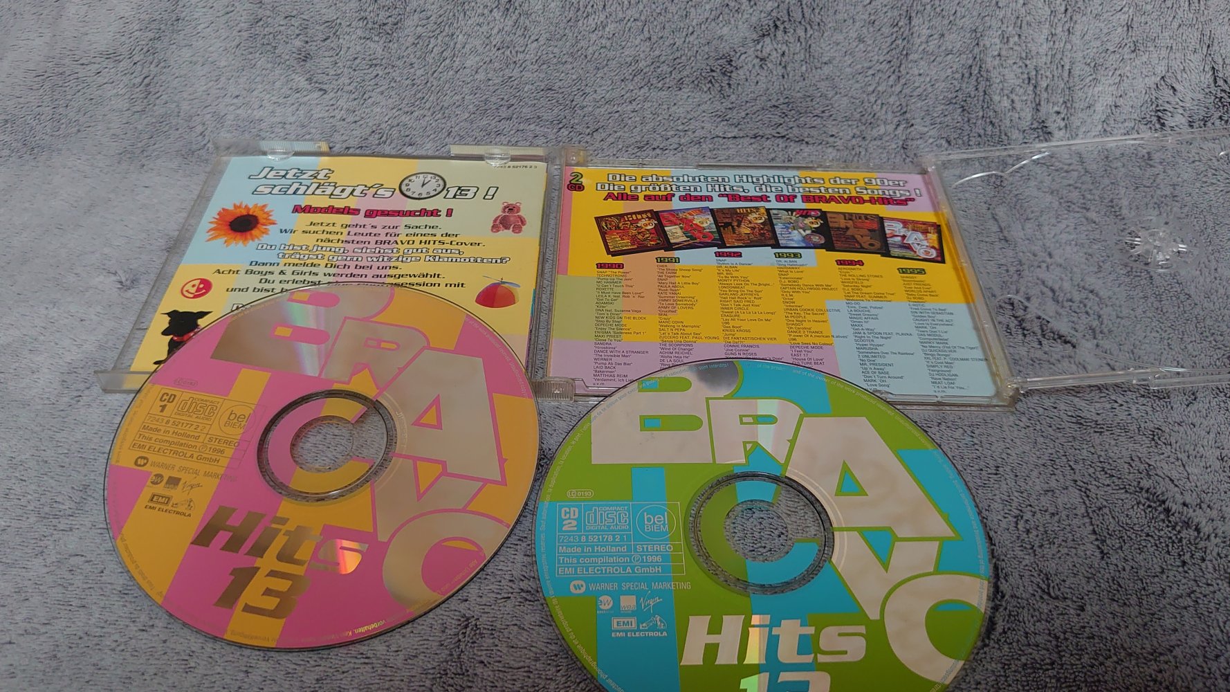 CD  Bravo Hits  13 1996 Vintage 