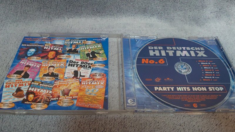 CD Der deutsche Hitmix No. 6 Die Party 2003