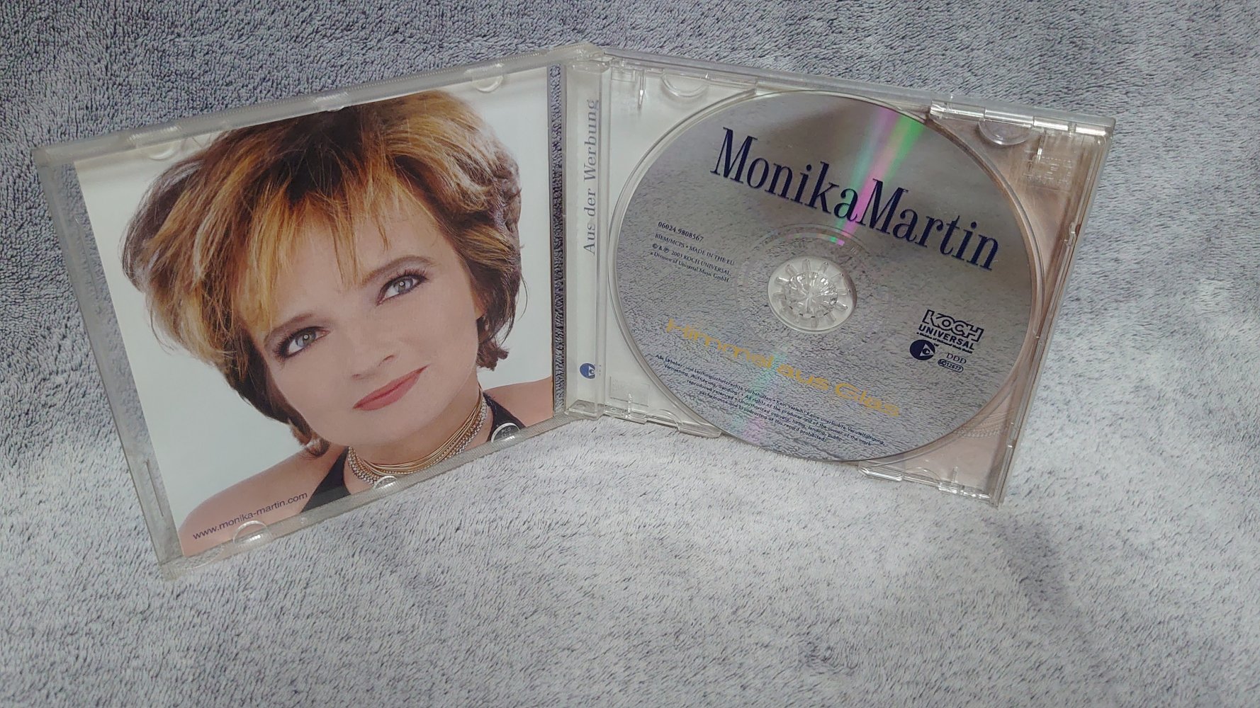 CD  Monika Martin  Himmel aus Glas  2003