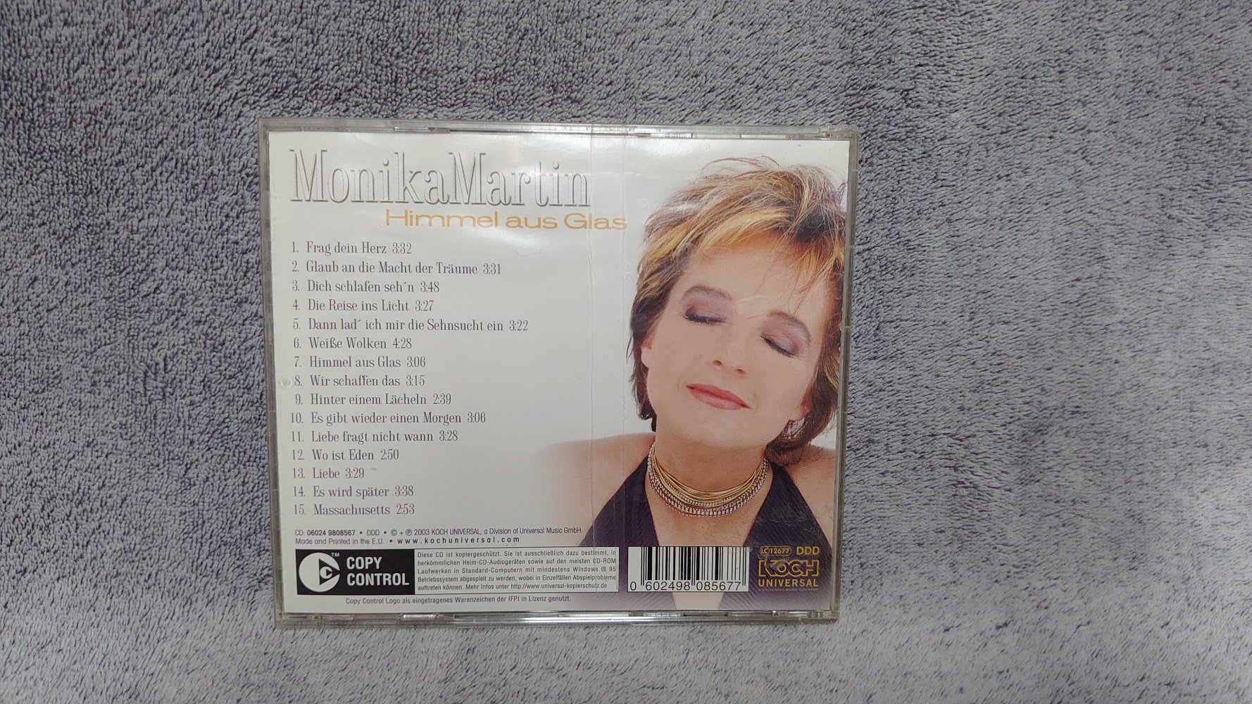 CD  Monika Martin  Himmel aus Glas  2003