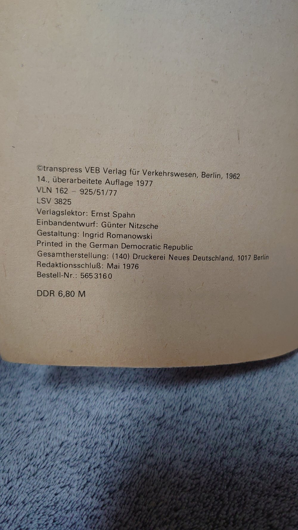 Buch  Ich fahre einen Trabant  Typ 500 , 600 , 601 mit Kontroll- und Reparaturtips 14. Auflage  1977 