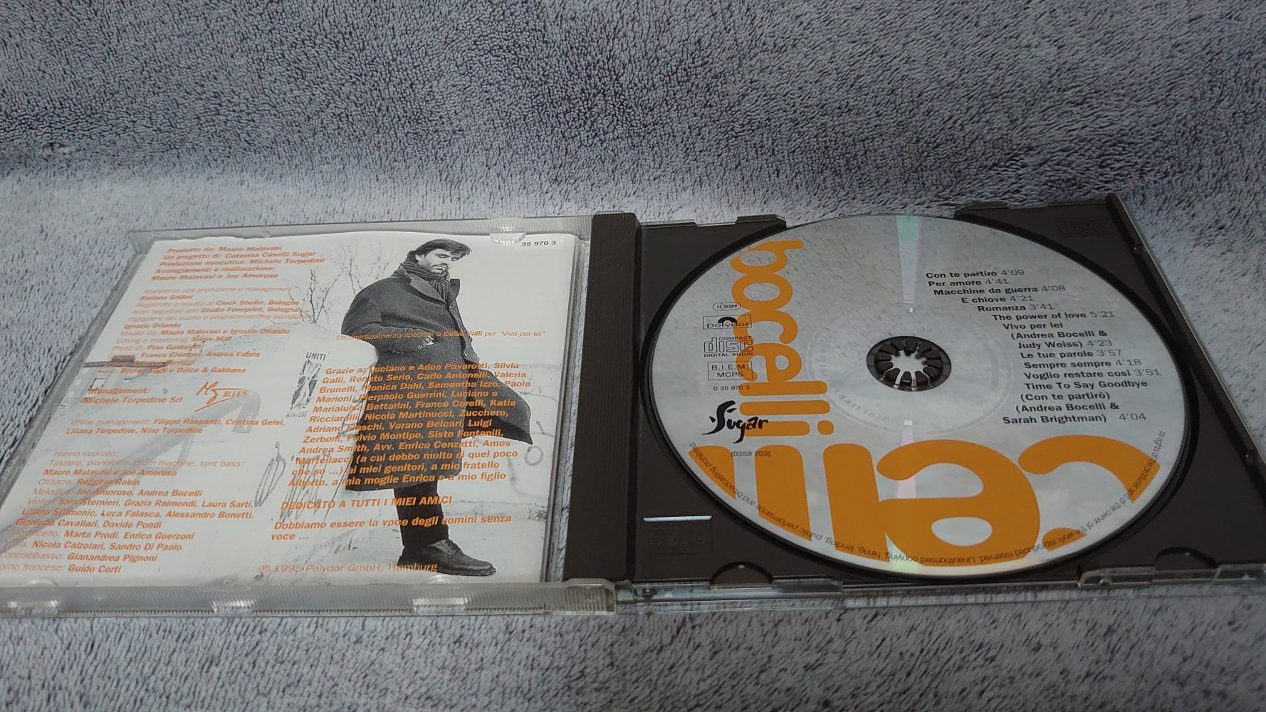 CD Andrea Bocelli  1995 
