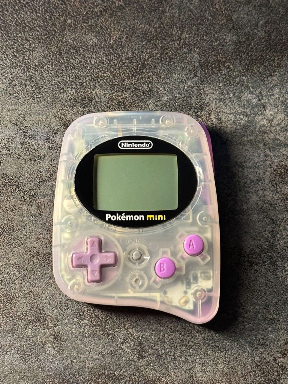 Nintendo Pokemon Mini-Konsole inkl. 2 Spielen!