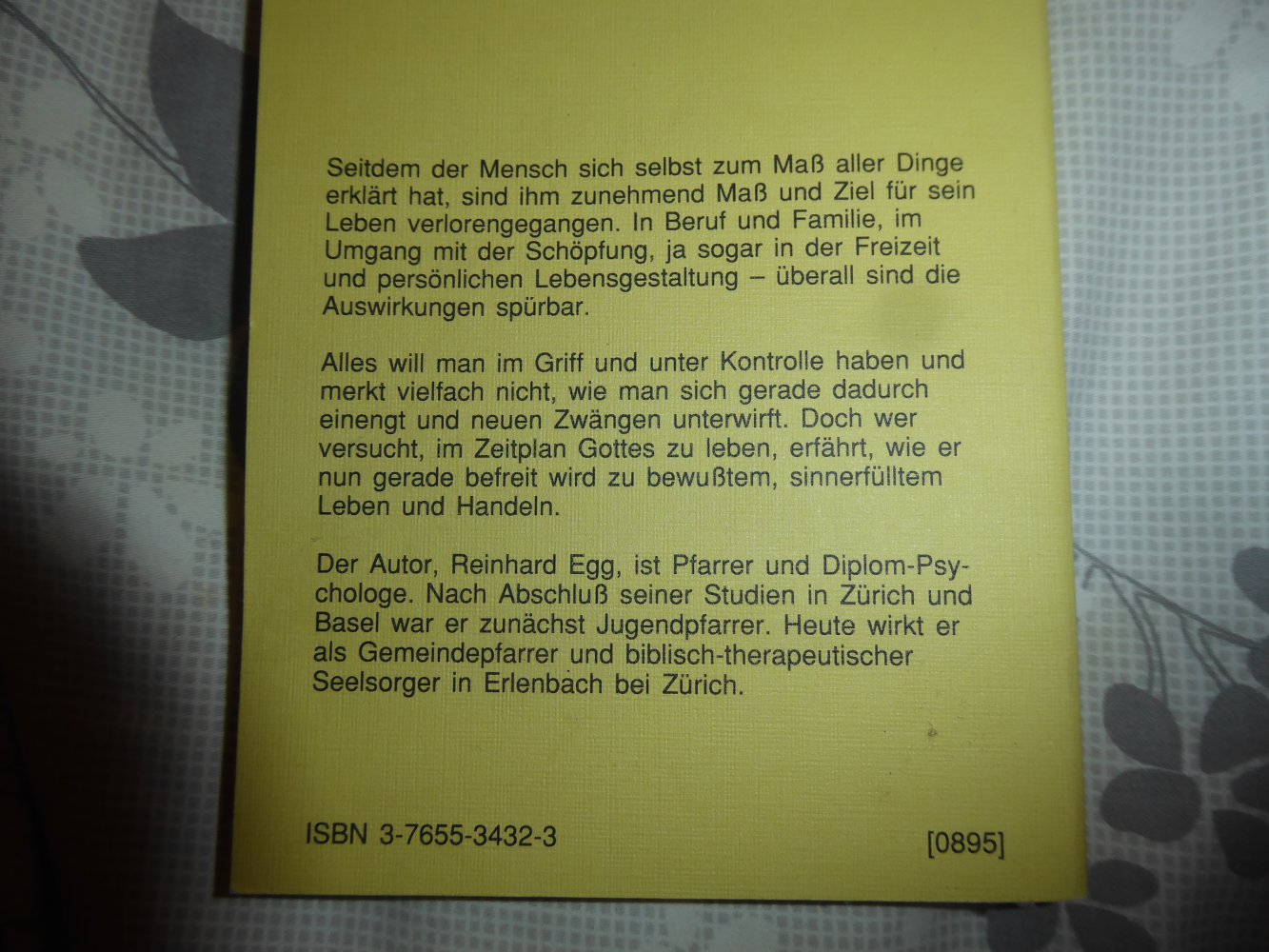 2 x Bücher Buch Zeitmanagement Stress Zeitproblem Zeitmangel Sinn des Wartens Umgang mit der Zeit