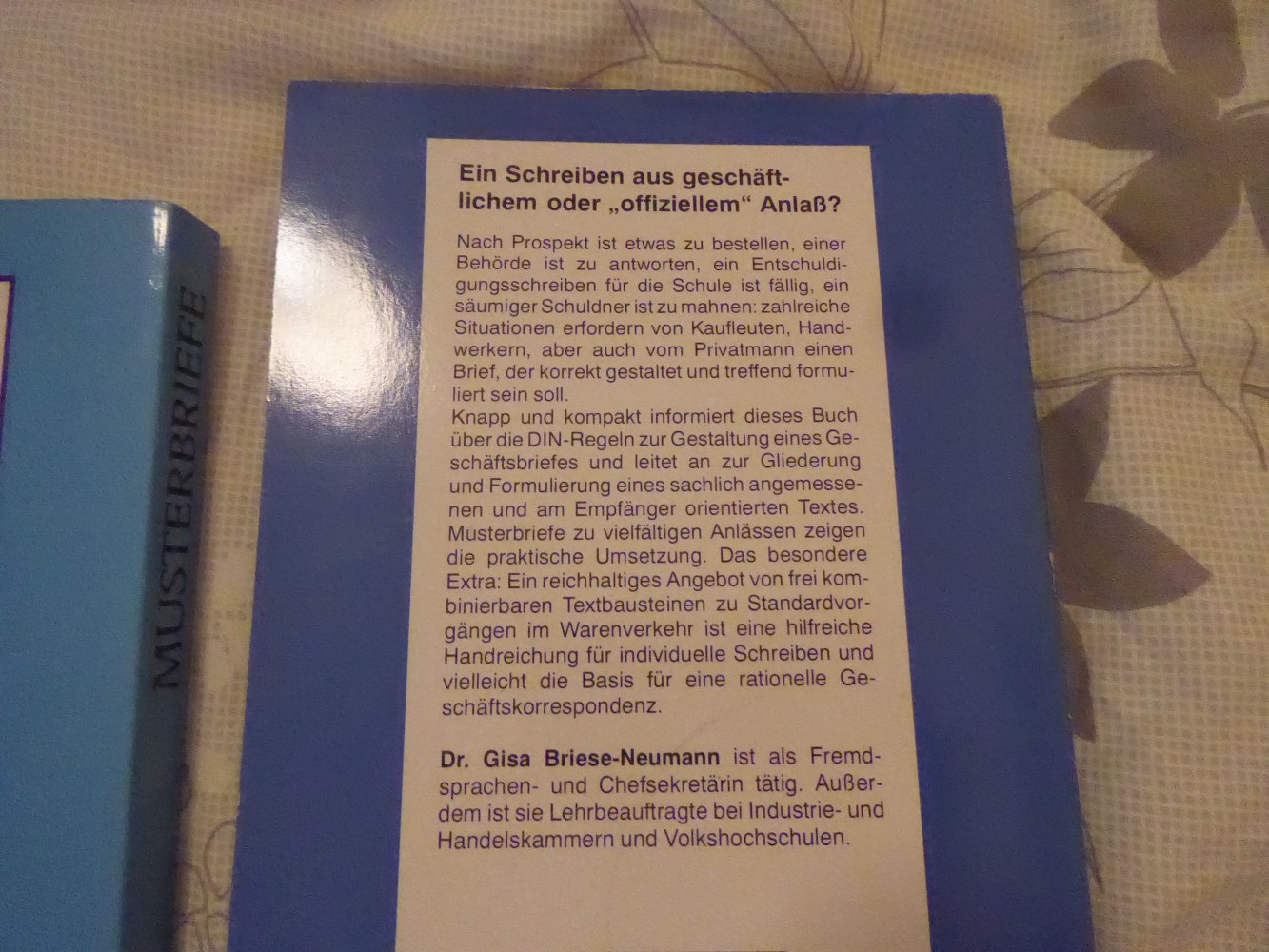 5 x Buch Musterbriefe Geschätsbriefe Korrespondenz Behördenkorrespondenz Anträge Einsprüche Briefe schreiben 