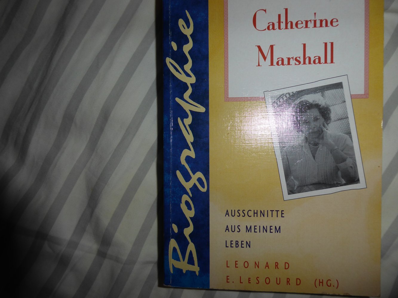 Buch Biografie C. Marshall Ausschnitte aus meinem Leben Glaube christlich Seelsorge