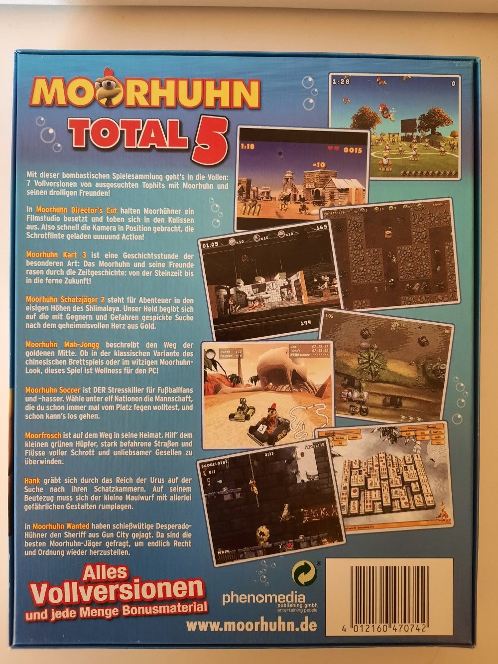 PC Spiel Moorhuhn total 5