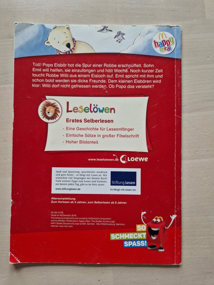 Leselöwen - Ich will dein Freund sein, lieber Eisbär!