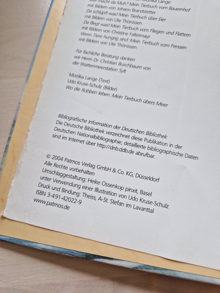 Wo die Robben leben: Mein Tierbuch übers Meer / Klappseitenbuch