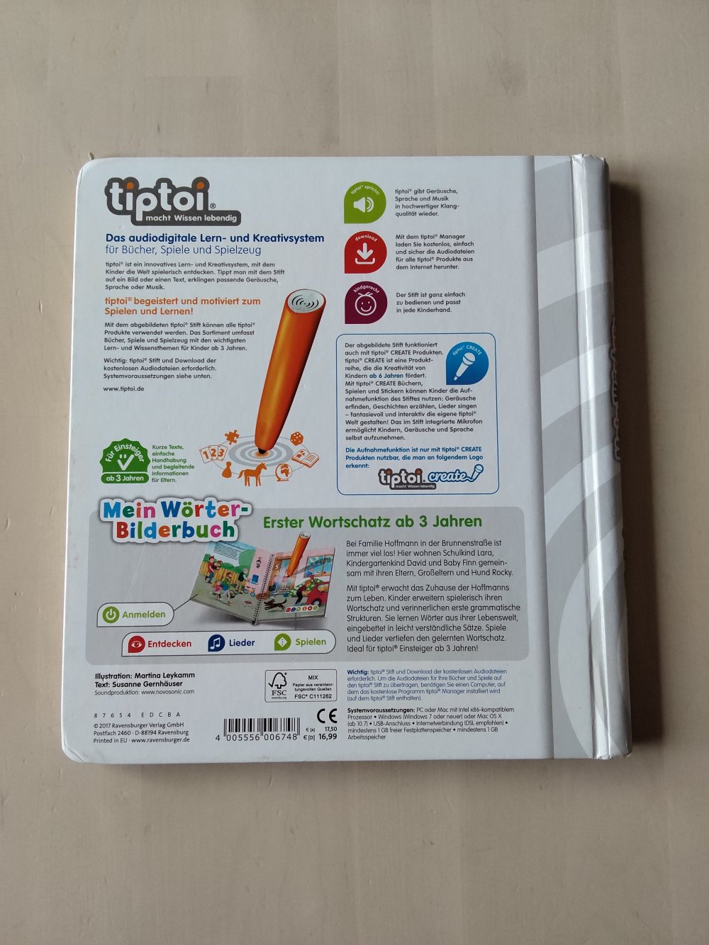 Tip top Buch - Mein Wörterbilderbuch - Unser Zuhause  ab 3 Jahre