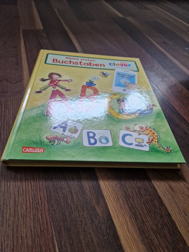 Meine ersten Buchstaben Buch + APP = Clever 