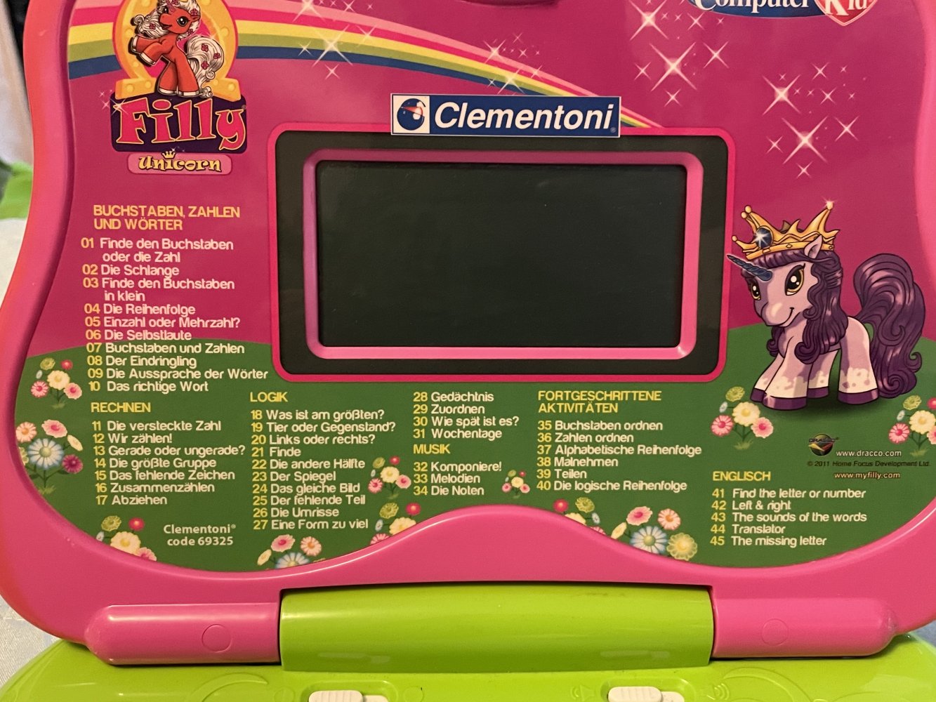 Filly Spielecomputer