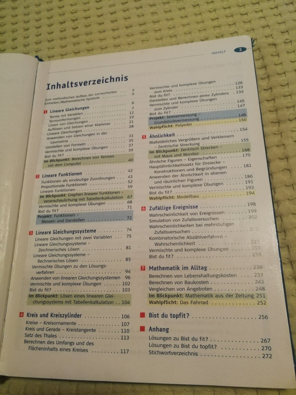 Schulbuch Mathematik heute 8