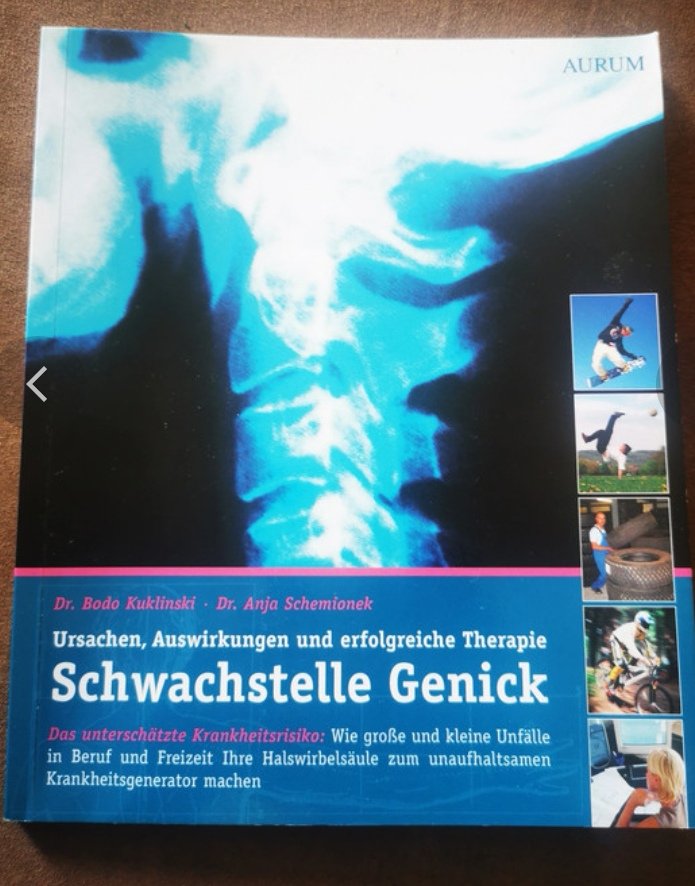 Schwachstelle Genick - Ursachen, Auswirkungen und erfolgreiche Therapie 