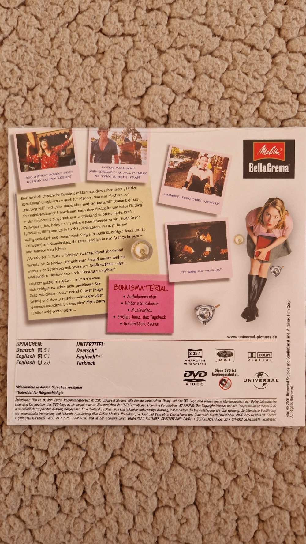 Bridget Jones Schokolade zum Frühstück | DVD - #2ndchancemovie
