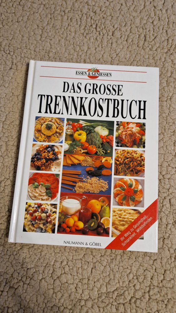 Kochbuch - Das große Trennkostbuch | Hardcover - #2ndchancebooksachbücher