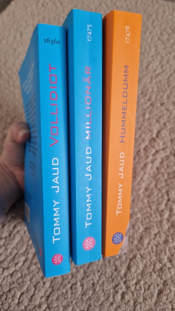 Bücherpaket Tommy Jaud - Vollidiot 1998, Hummeldumm 2010, Millionär 2001 | Taschenbuch - #2ndchancebooks