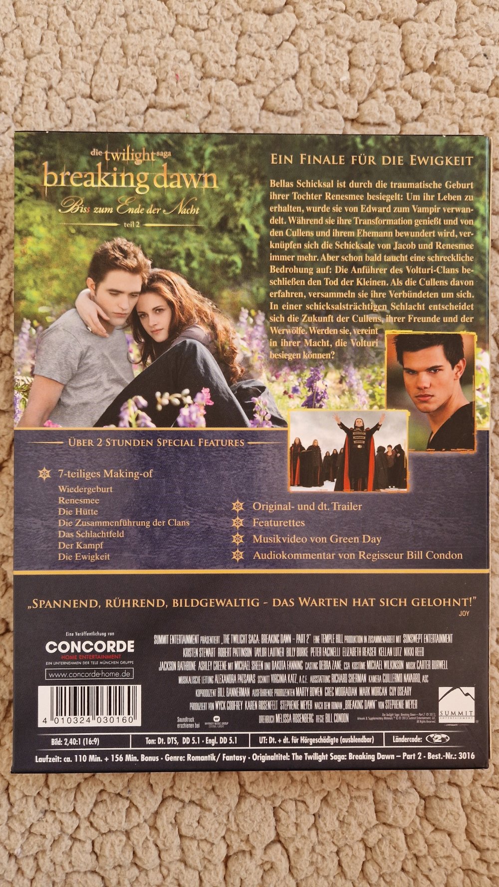 Twilight Biss zum Ende der Nacht Breaking Down Teil 2 | DVD - #2ndchancemovie