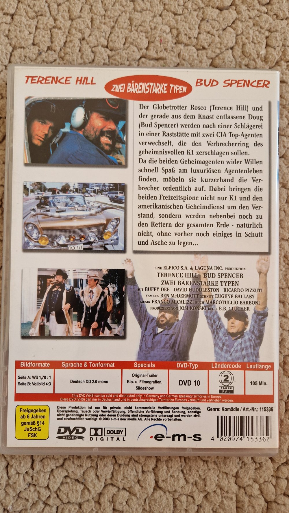 Bud Spencer & Terence Hill - Zwei Bärenstarke Typen | DVD - #2ndchancemovie